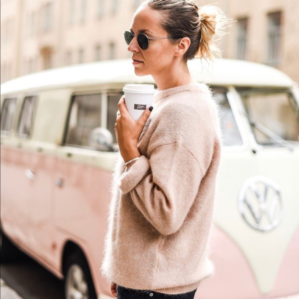 Acne Dramatic Mohair Sweater